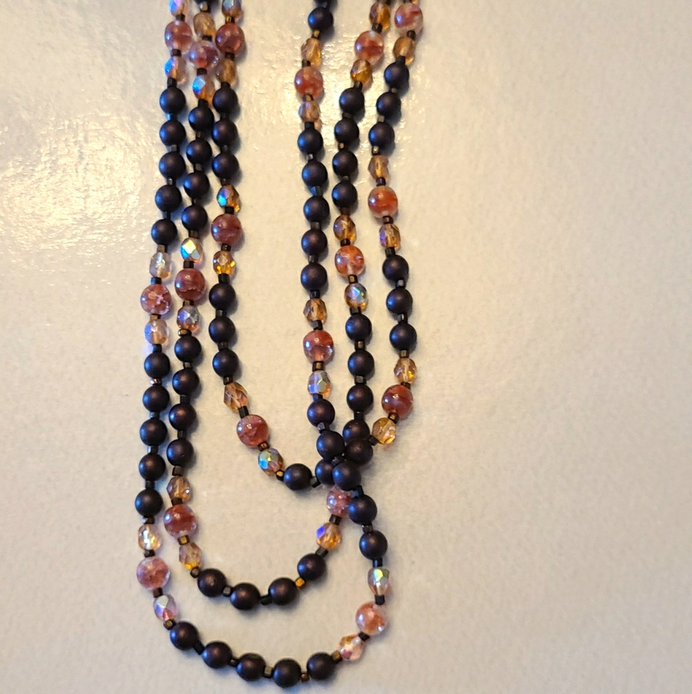 Vintage 3 -strand Necklace